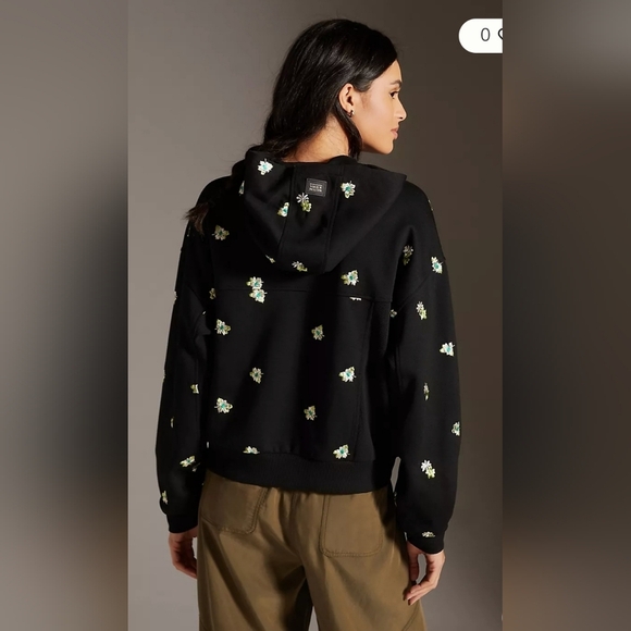 Scotch & Soda Embroidered Floral Hoodie - Picture 2 of 9